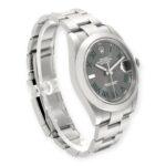 Rolex Datejust 41 Grey Green Wimbledon Dial 126300 Steel Mens Watch - Image 3