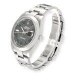 Rolex Datejust 41 Grey Green Wimbledon Dial 126300 Steel Mens Watch - Image 4