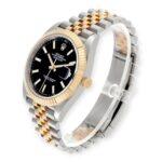 Rolex Datejust 41 Ref 126333 Steel Yellow Gold Black Dial Mens Watch - Image 4