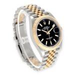 Rolex Datejust 41 Ref 126333 Steel Yellow Gold Black Dial Mens Watch - Image 5