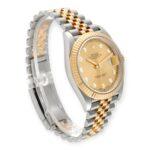 Rolex Datejust 41 Steel Yellow Gold 126333 Diamond Dial Mens Watch - Image 5