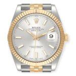 Rolex Datejust 41 Steel Yellow Gold 126333 Silver Dial Mens Watch - Image 2