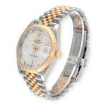 Rolex Datejust 41 Steel Yellow Gold 126333 Silver Dial Mens Watch - Image 4
