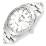 Rolex Datejust 41 White Dial 126300 Smooth Bezel Steel Mens Watch - Image 3