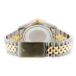 Rolex Datejust Diamond Watch, 36mm, Yellow Gold and Stainless Steel Bracelet White Dial w/ Diamond Bezel - Image 3