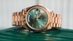 Rolex Day-Date 228235 – 40mm Everose Gold with Olive Green Roman Dial - Image 5