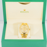 Rolex Day Date II President Yellow Gold Diamond and Ruby Dial 218238 - Image 5