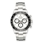 Rolex Daytona 116500 Ceramic Bezel White Panda Dial Steel Mens Watch