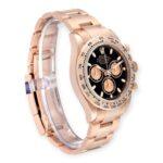 Rolex Daytona 116505 Black Dial Rose Gold Mens Watch - Image 5