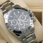Rolex Daytona 116520 40MM Black Dial With Stainless Steel Bracelet - Image 2