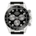 Rolex Daytona Oysterflex White Gold Black Diamond Dial 126519LN - Image 2
