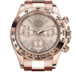 Rolex Daytona Rose Gold with Pink Champagne Dial with Diamond Baguette Hour Markers 116505 - Image 2
