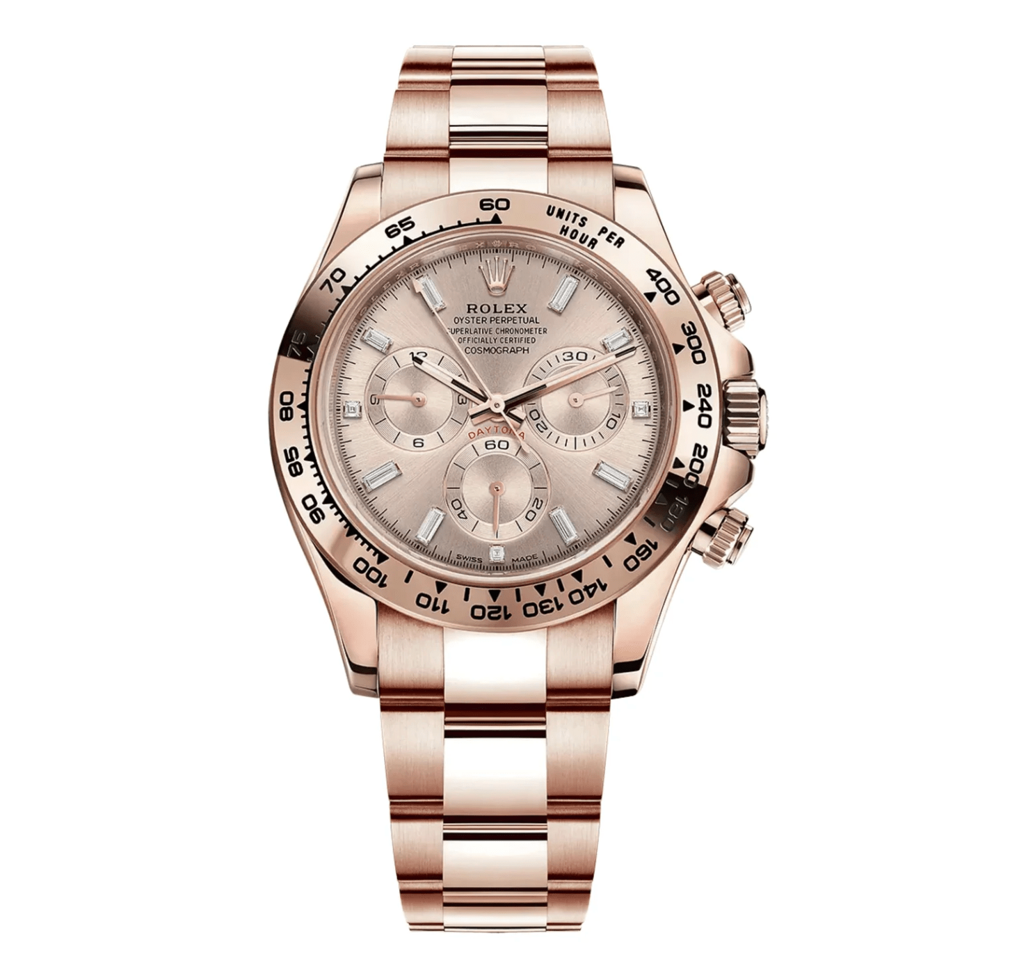 Pre-Owned-Rolex-Daytona-Rose-Gold-with-Pink-Champagne-Dial-with-Diamond-Baguette-Hour-Markers-116505-JD-Watches-NY.png Rolex Daytona Rose Gold with Pink Champagne Dial with Diamond Baguette Hour Markers 116505 - Image 1