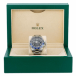 Rolex GMT-Master II – 40mm Stainless Steel with Black and Blue Bezel Ref. 116710BLNR "Batman" - Image 6