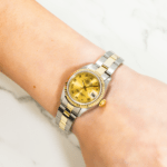 Rolex Lady-Datejust 26mm – Ref. 6917 Champagne Arabic Dial | Two-Tone Oyster Bracelet - Image 6