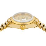 Rolex Lady-Datejust 6917 – Champagne Roman Dial – 18k Yellow Gold President Bracelet – 26mm - Image 3