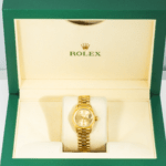 Rolex Lady-Datejust 6917 – Champagne Roman Dial – 18k Yellow Gold President Bracelet – 26mm - Image 6