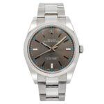Rolex Oyster Perpetual 114300 39MM Rhodium Dial With Stainless Steel Oyster Bracelet