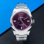 Rolex Oyster Perpetual 114300 39mm Red Grape Dial - Image 4