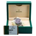 Rolex Oyster Perpetual 114300 39mm Red Grape Dial - Image 5