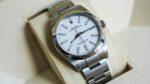 Rolex Oyster Perpetual 114300 – 39mm White Rhodium Dial with Stainless Steel Oyster Bracelet - Image 5