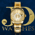 Rolex Sky-Dweller 326938 42mm 18k Yellow Gold Champagne Dial Oyster Bracelet Men’s Watch (Years 2010 to 2015) - Image 5