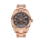 Rolex Sky Dweller Rose Gold 326935 Brown Arabic Dial Oyster Bracelet