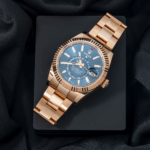 Rolex Sky Dweller Rose Gold with Blue Index Dial Oyster Bracelet 336935 - Image 5