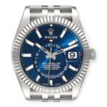 Rolex Sky Dweller Stainless Steel Blue Dial Jubilee Bracelet 326934 - Image 2