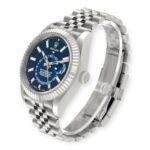 Rolex Sky Dweller Stainless Steel Blue Dial Jubilee Bracelet 326934 - Image 4