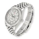 Rolex Sky Dweller Stainless Steel Jubilee Bracelet White Dial 336934 - Image 3