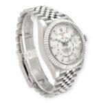 Rolex Sky Dweller Stainless Steel Jubilee Bracelet White Dial 336934 - Image 4