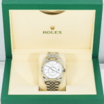 Rolex Sky Dweller Stainless Steel Jubilee Bracelet White Dial 336934 - Image 6