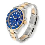Rolex Submariner 40MM Two Tone Watch Blue Ceramic Bezel Blue Dial 116613LB - 图片 7