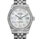 Rolex Datejust 31mm – Mother of Pearl Diamond Dial & Diamond Bezel | Ref. 178384 - Image 2