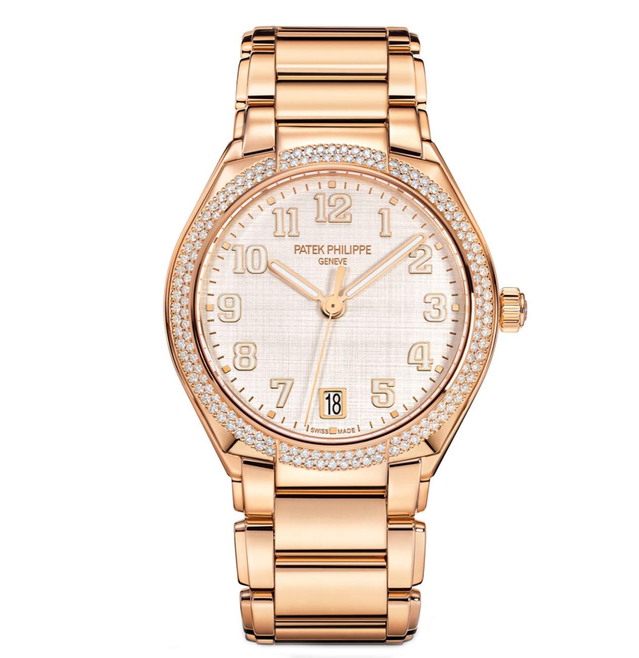 Untitled-1_5fdcbfa5-091e-4c12-a353-421a79c144c5.jpg 36mm 18k Rose Gold Silver Dial Diamond Bezel Automatic - Image 1