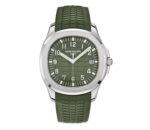 42mm Jumbo 18k White Gold Khaki Green Dial