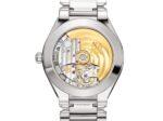 36mm Steel Sunburst Blue Dial Diamond Bezel Bracelet - Image 5