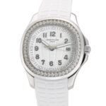 39mm Ladies Diamond Bezel Steel White Dial Quartz