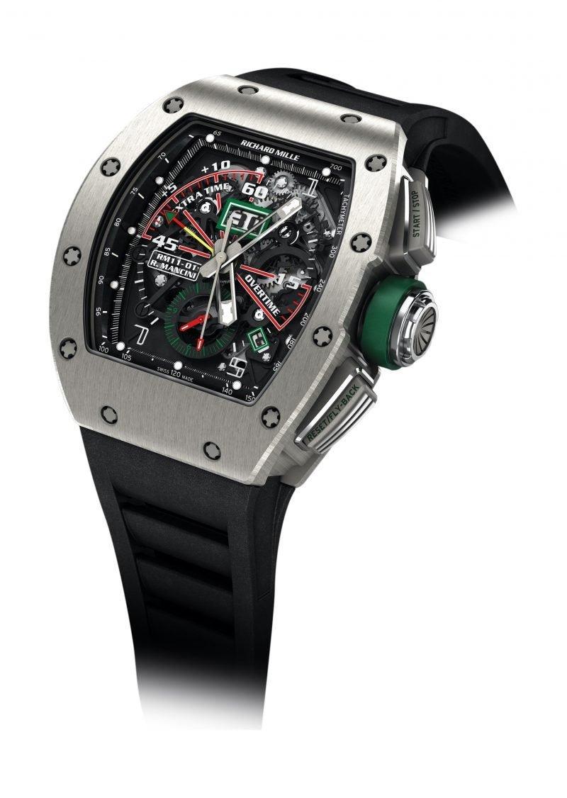 richard-mille-11-01-automatic-winding-flyback-chronograph-roberto-mancini-959729.jpg Richard Mille 11-01 Automatic Winding Flyback Chronograph Roberto Mancini - Image 1