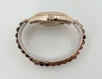 Rolex Day-Date 40 Rose Gold Chocolate Roman Dial & Fluted Bezel President Bracelet 228235 - - 图片 7