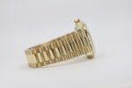 Rolex Day-Date 40 Yellow Gold Black Diagonal Motif Index Dial & Fluted Bezel President Bracelet 228238 - - Image 4