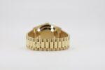 Rolex Day-Date 40 Yellow Gold Black Diagonal Motif Index Dial & Fluted Bezel President Bracelet 228238 - - Image 9