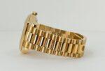 Rolex Day-Date 41 Yellow Gold Champagne Diamond Dial & Fluted Bezel President Bracelet - 218238 - Image 6