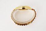 Rolex Day-Date II Yellow Gold 41mm Black Roman Fluted President Bracelet 218238 - Image 8