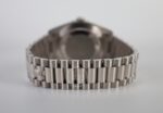 Rolex Day-Date 40 Platinum Ice Blue Diamond Dial & Smooth Bezel President Bracelet 228206 - - 图片 8