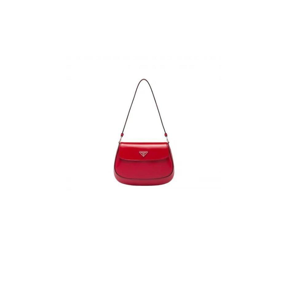 1-182-937x937-1.jpg Small Prada Cleo brushed leather shoulder bag with flap - Image 1