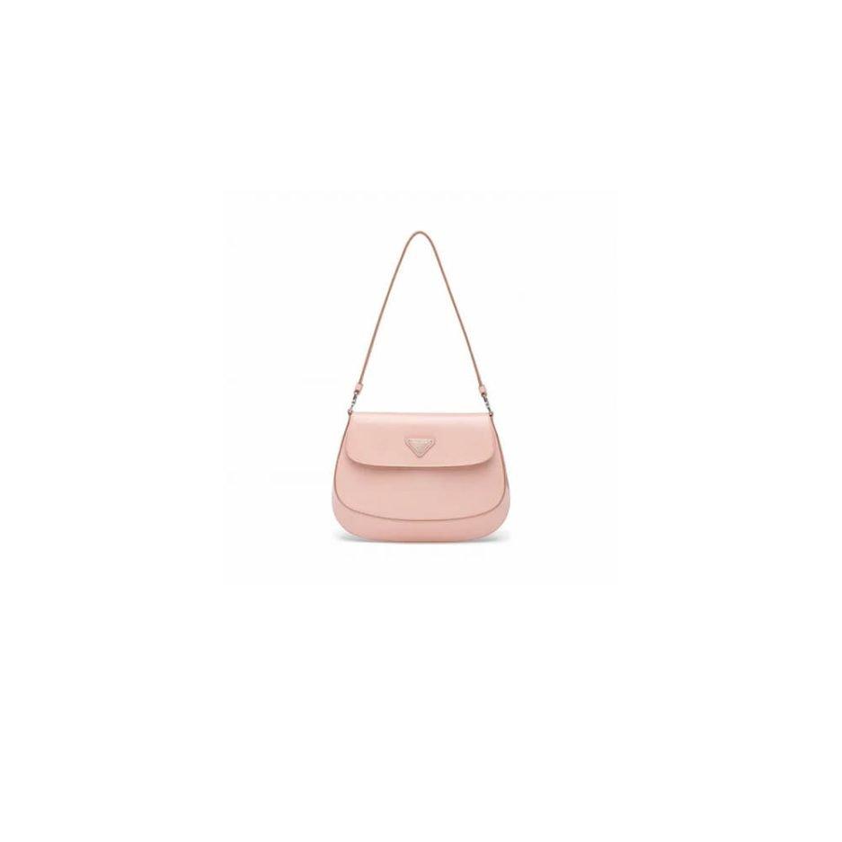 1-185-937x937-1.jpg Small Prada Cleo brushed leather shoulder bag with flap - Image 1
