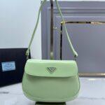 Small Prada Cleo brushed leather shoulder bag with flap - Image 2