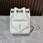 YSL Joe quilted lambskin mini bucket - Image 2